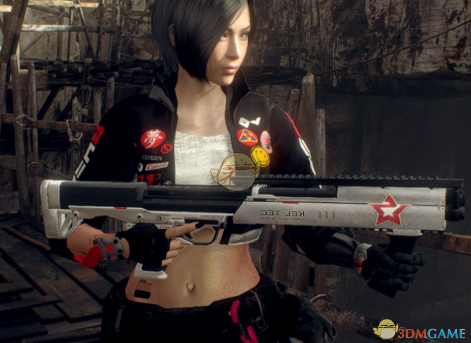 《生化危机4：重制版》艾达的赛博朋克风格套装MOD