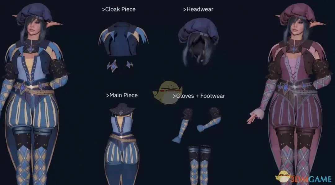 《博德之门3》吟游诗人套装MOD