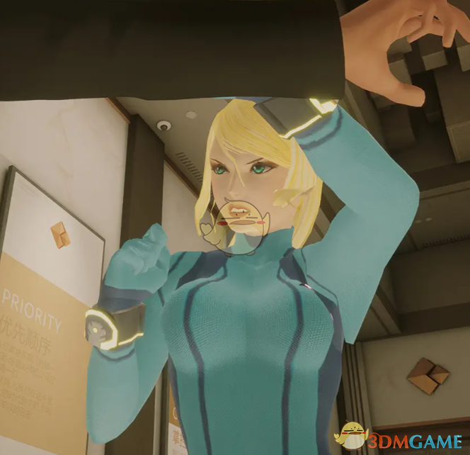 《师父》扮演银河战士萨姆斯MOD