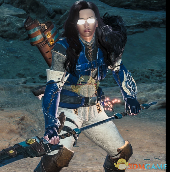《怪物猎人：荒野》发光的动漫眼镜MOD