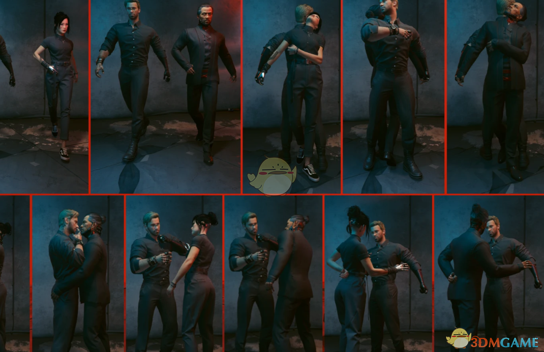 《赛博朋克2077》反英雄姿势包MOD