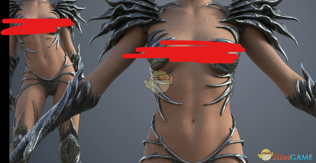 《上古卷轴4：湮灭重制版》轻薄恶魔盔甲MOD