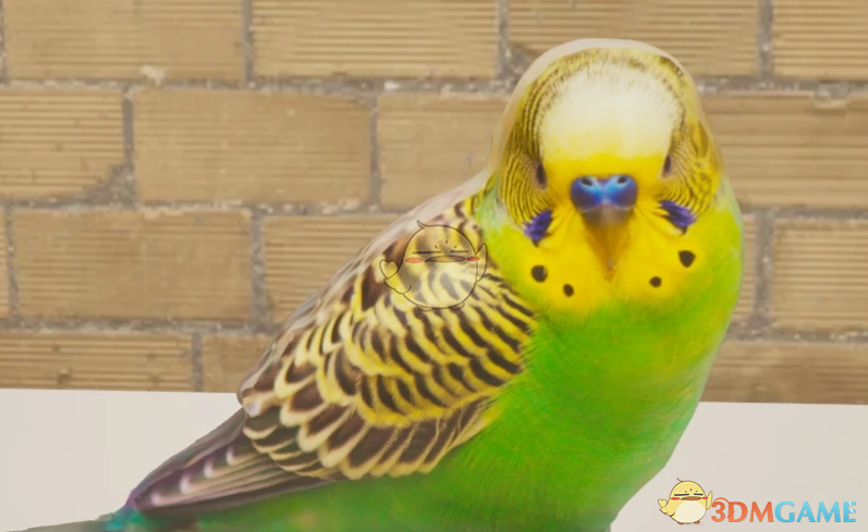 《InZOI》绿色虎皮鹦鹉MOD