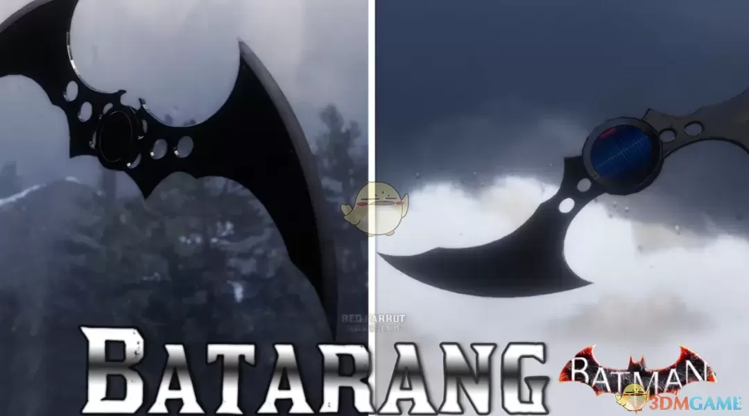 《荒野大镖客2》DC蝙蝠飞镖MOD