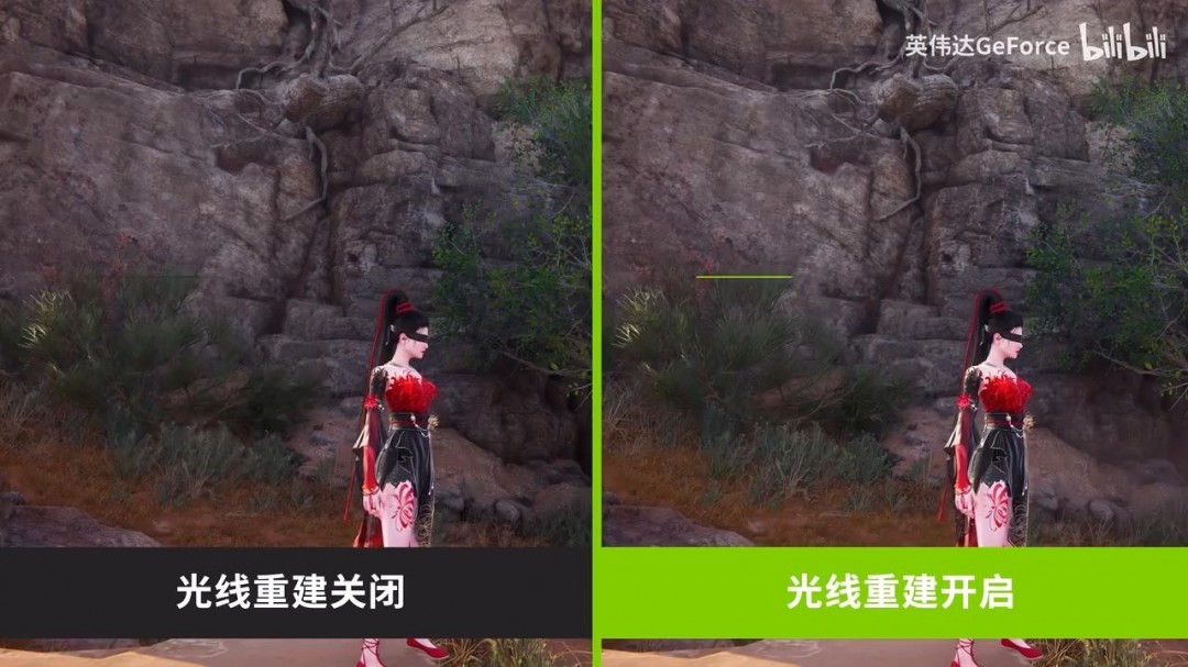 《永劫无间》全景光追和DLSS光线重建 画面提升