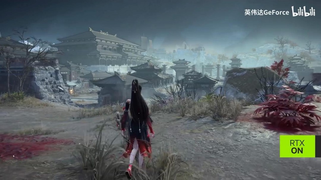 《永劫无间》全景光追和DLSS光线重建 画面提升