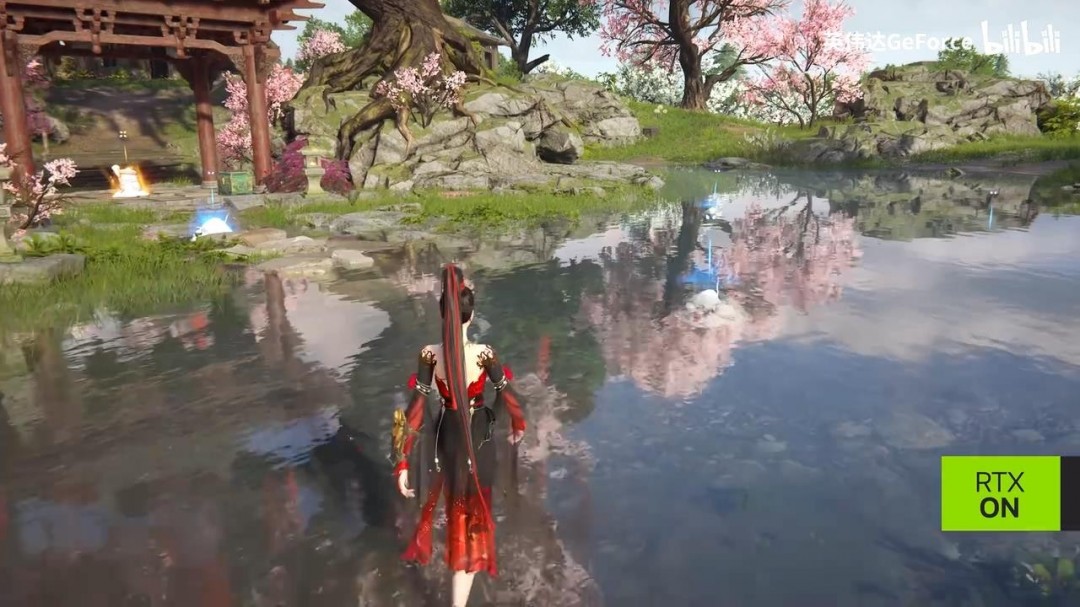 《永劫无间》全景光追和DLSS光线重建 画面提升