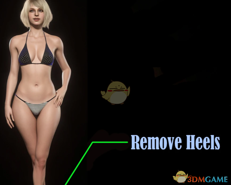 《生化危机4：重制版》阿什莉的性感夏日比基尼MOD