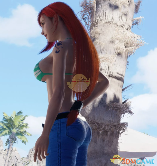 《最终幻想7：重生》蒂法的海贼王娜美比基尼MOD