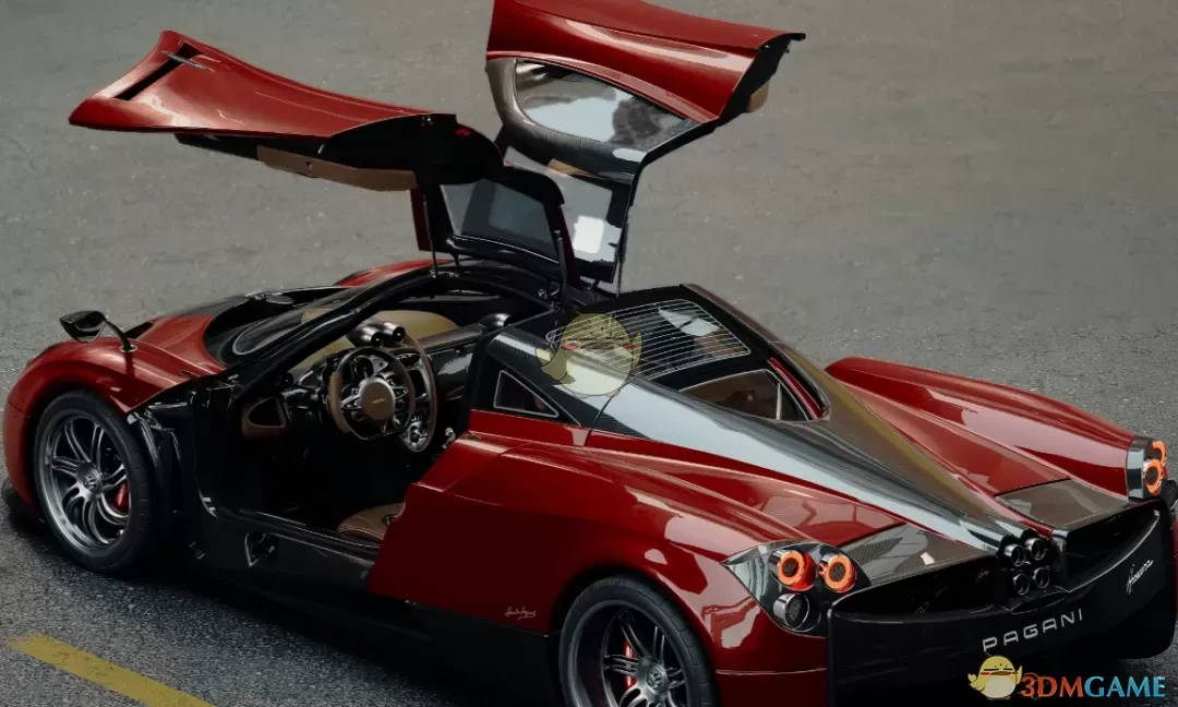 《赛博朋克2077》帕加尼Huayra超级跑车MOD