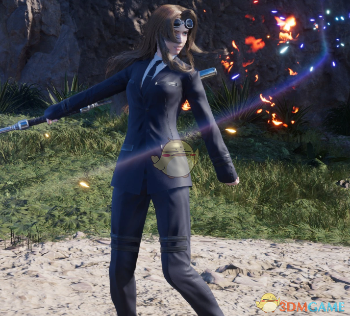 《最终幻想7：重生》爱丽丝的黑帮西装MOD