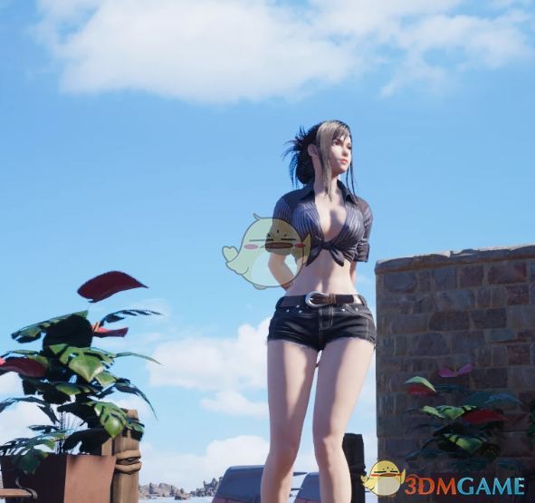 《最终幻想7：重生》魅力鯨鱼蒂法更好的体型MOD