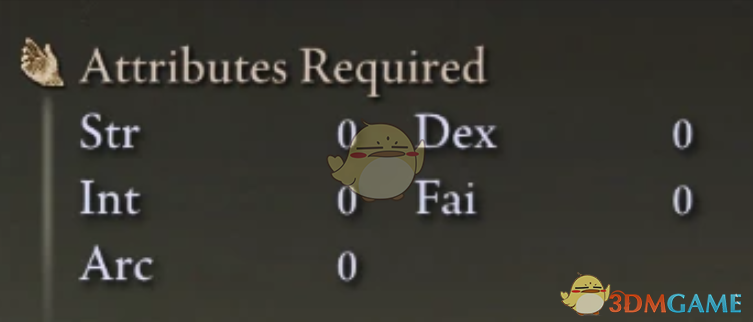 《艾尔登法环》移除所有武器属性要求MOD