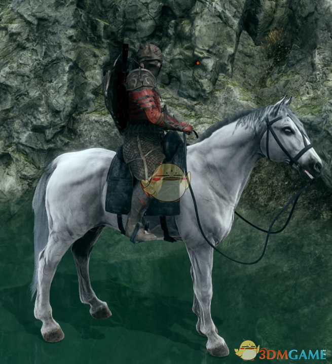 《上古卷轴4：湮灭重制版》马匹水上漫步MOD