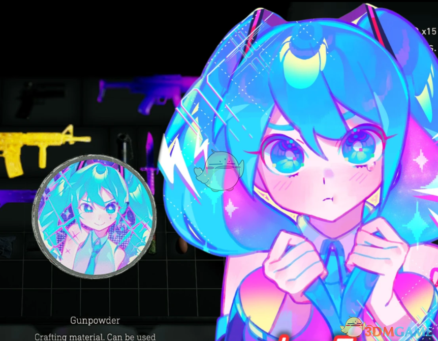 《生化危机4：重制版》火药盒初音未来图案MOD