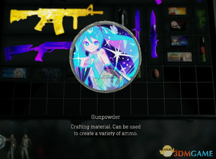 《生化危机4：重制版》火药盒初音未来图案MOD