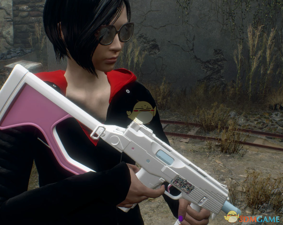 《生化危机4：重制版》虚拟主播茸茸软软TMP冲锋枪MOD