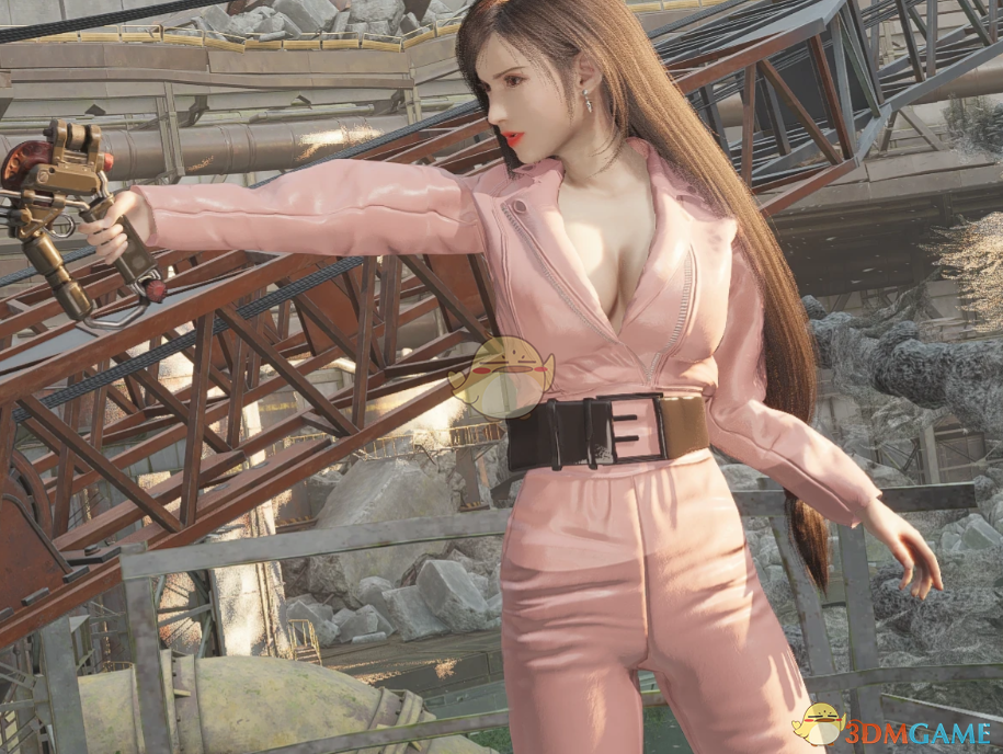 《最终幻想7：重生》蒂法的皮革连体衣MOD