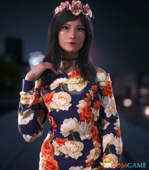《赛博朋克2077》露肩礼服MOD