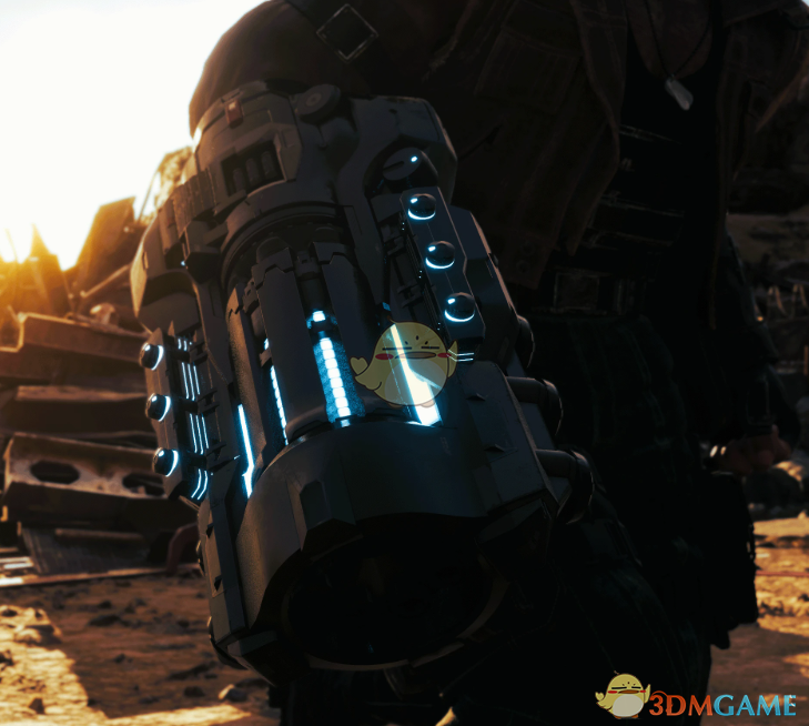 《最终幻想7：重生》巴雷特的毁灭战士连射机枪MOD