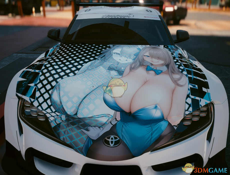 《赛博朋克2077》丰田 Supra MK5痛车MOD