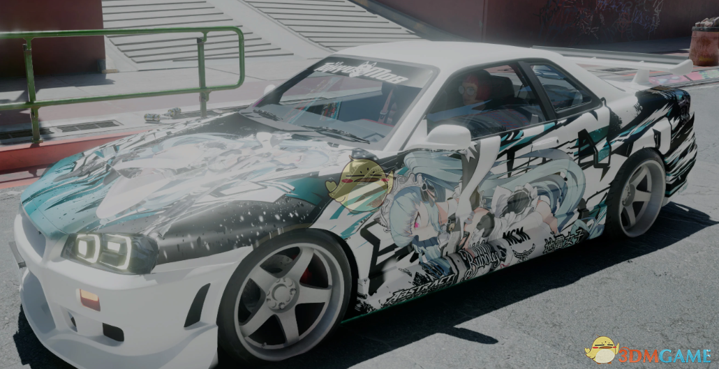 《赛博朋克2077》日产 Skyline GT-R R34痛车MOD