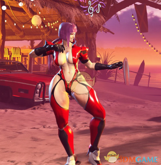 《街头霸王6》韩蛛俐的对魔忍胧连体衣MOD