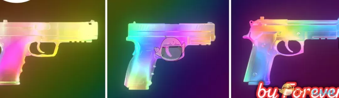 《生化危机4：重制版》彩虹手枪MOD