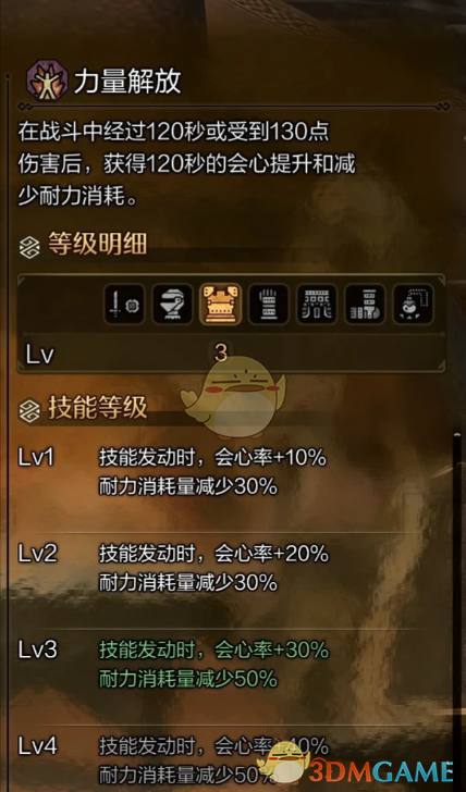 《怪物猎人：荒野》精确的技能描述MOD