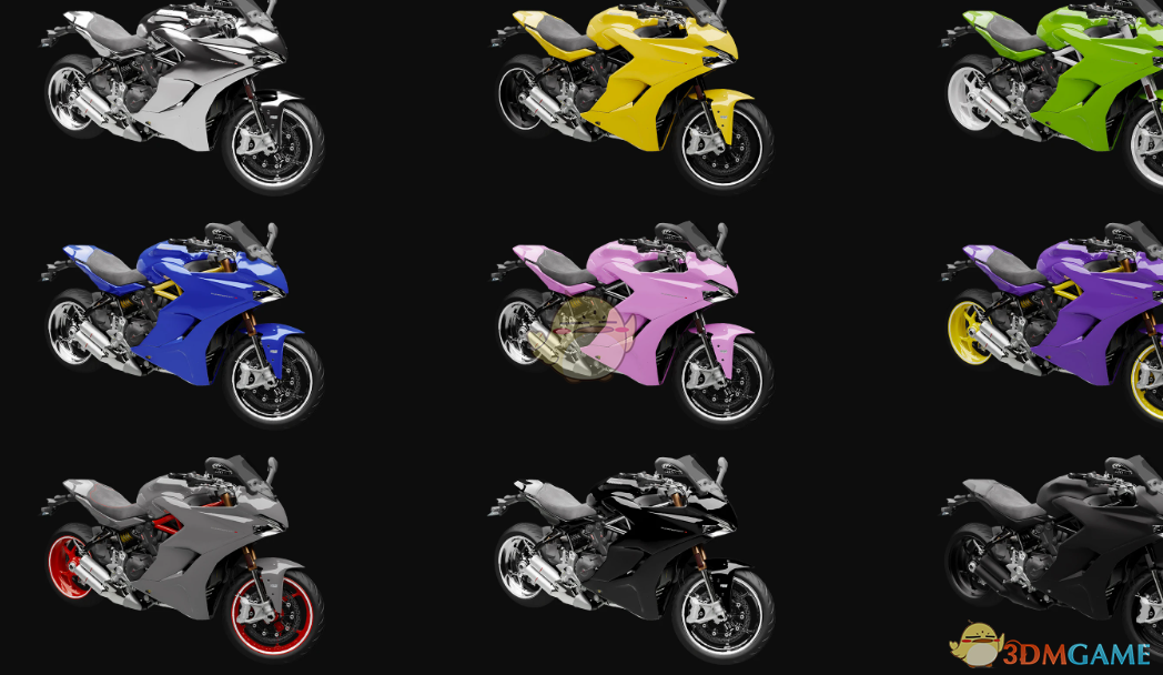 《赛博朋克2077》杜卡迪Supersport摩托车MOD