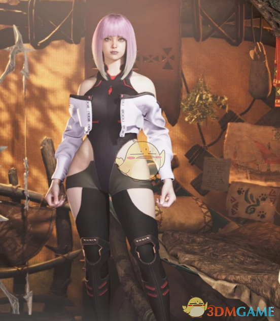 《怪物猎人：荒野》性感边缘行者露西套装MOD