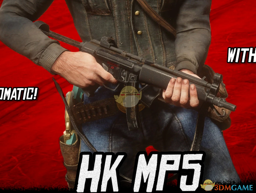 《荒野大镖客2》HK MP5冲锋枪MOD