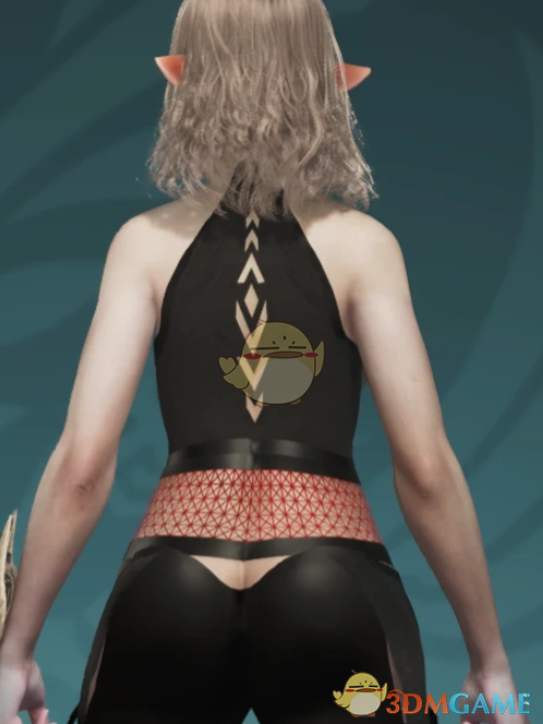 《怪物猎人：荒野》现代黑丝紧身胸衣MOD