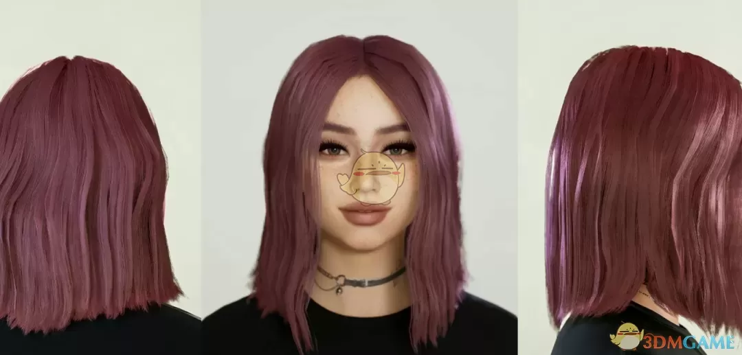 《InZOI》短波浪发MOD