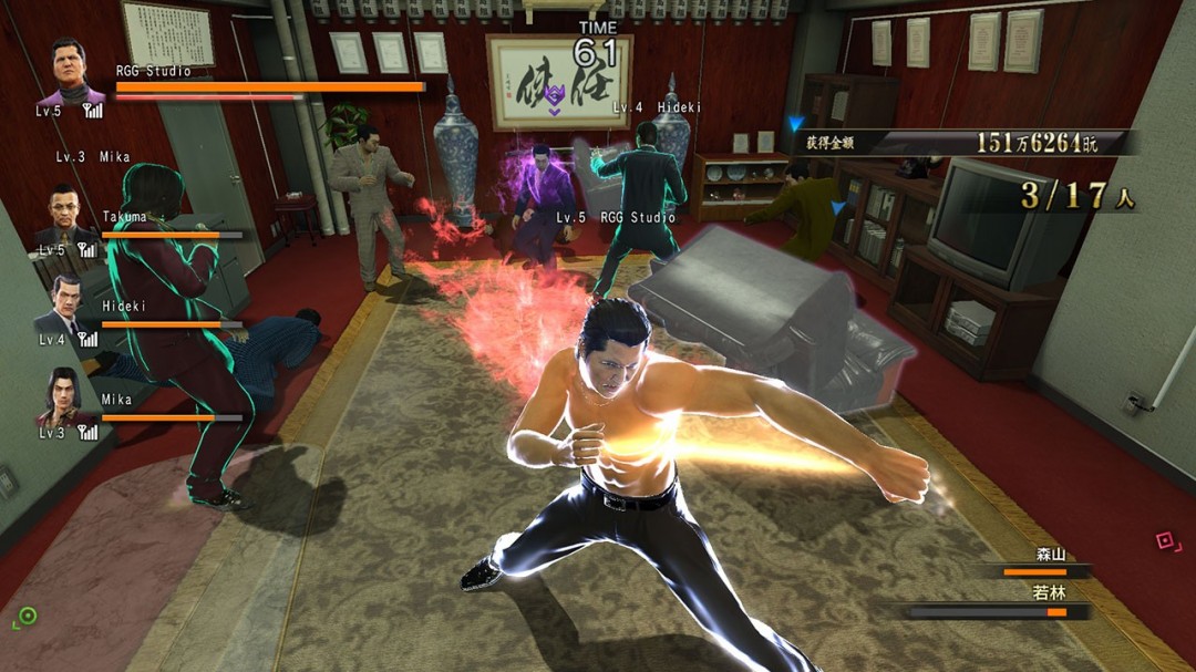 《人中之龙０ 誓约的场所 导演剪辑版》全新争锋 线上对决模式介绍