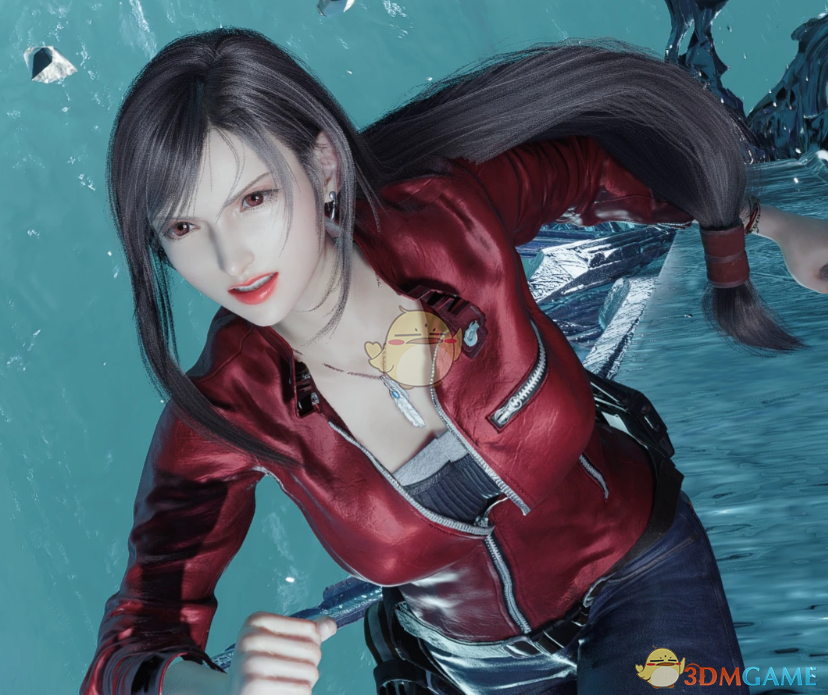 《最终幻想7：重生》蒂法的生化危机2克莱尔套装MOD