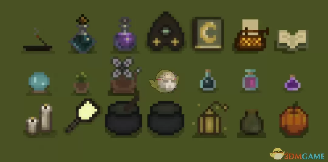 《星露谷物语》巫师主题家具包MOD