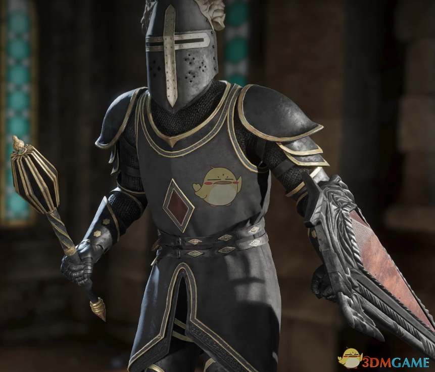 《上古卷轴4：湮灭重制版》暗黑十字军盔甲MOD