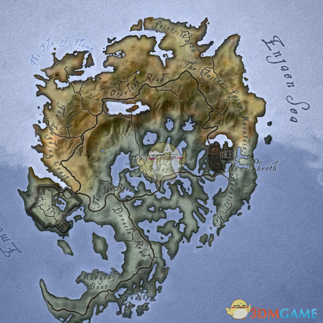 《上古卷轴4：湮灭重制版》8K完整高清世界地图MOD