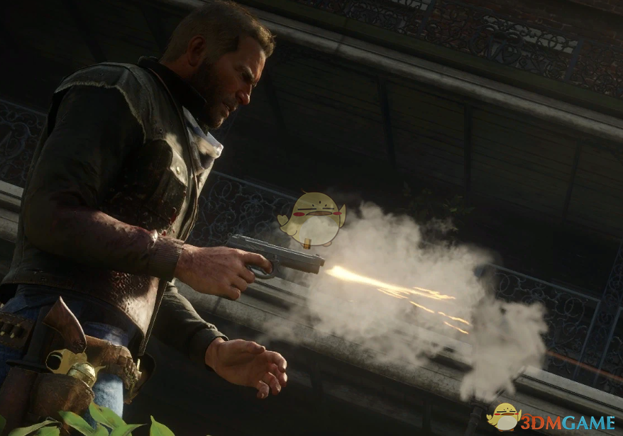 《荒野大镖客2》贝雷塔M9手枪MOD