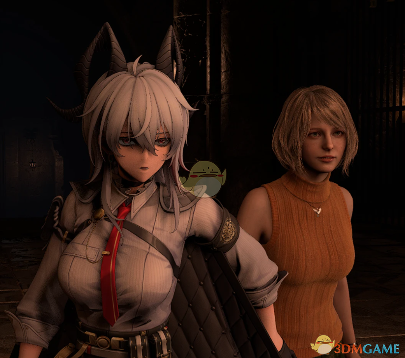 《生化危机4：重制版》鸣潮赞妮替换里昂MOD