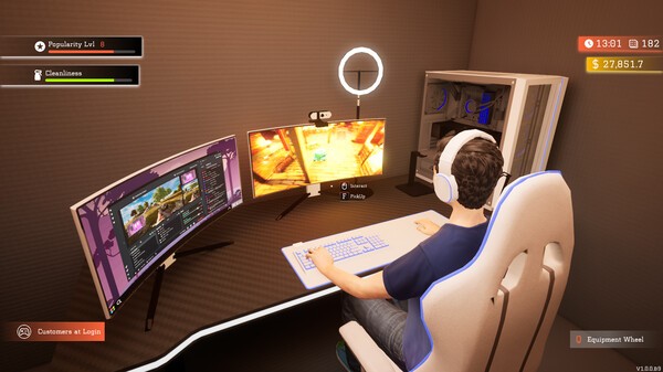 《游戏咖啡馆模拟器》汉化版免安装