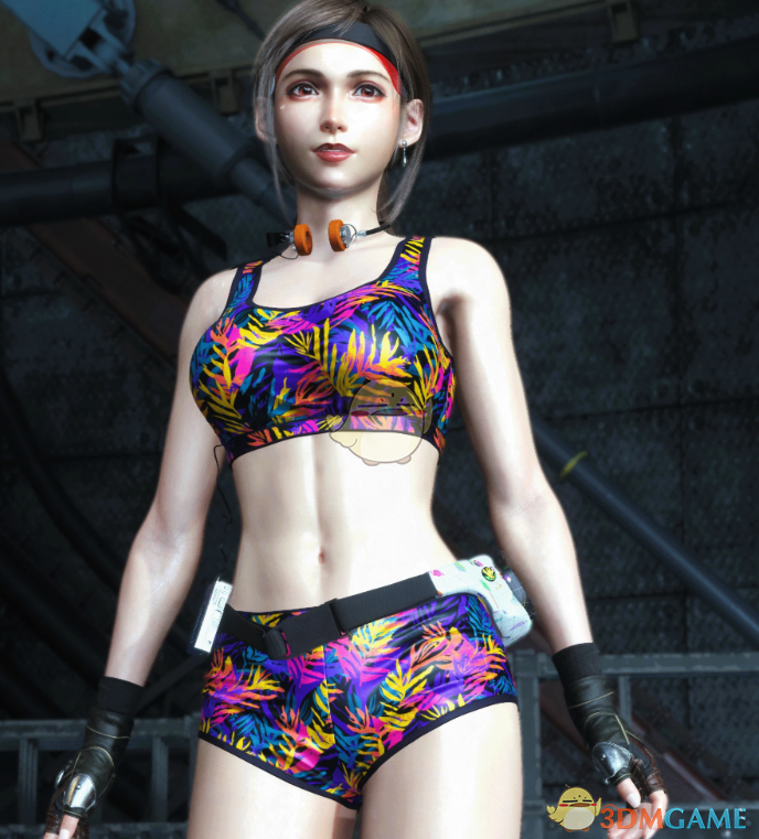 《最终幻想7：重生》蒂法的性感运动健身房套装MOD