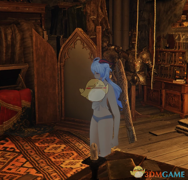 《艾尔登法环：黑夜君临》原神甘雨外观MOD