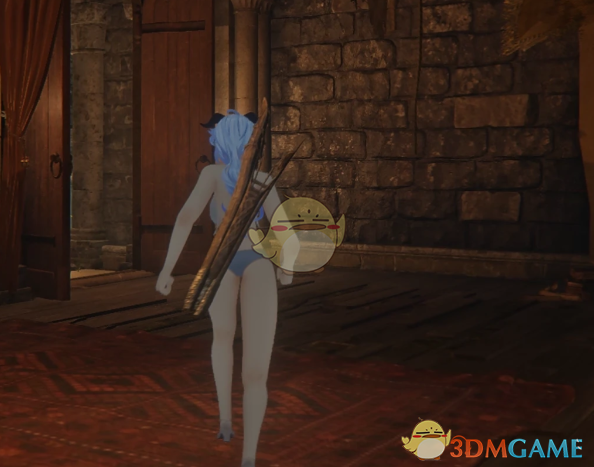 《艾尔登法环：黑夜君临》原神甘雨外观MOD