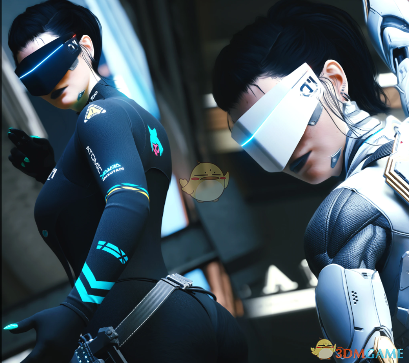 《赛博朋克2077》未来科技战斗头饰MOD