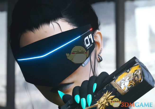 《赛博朋克2077》未来科技战斗头饰MOD