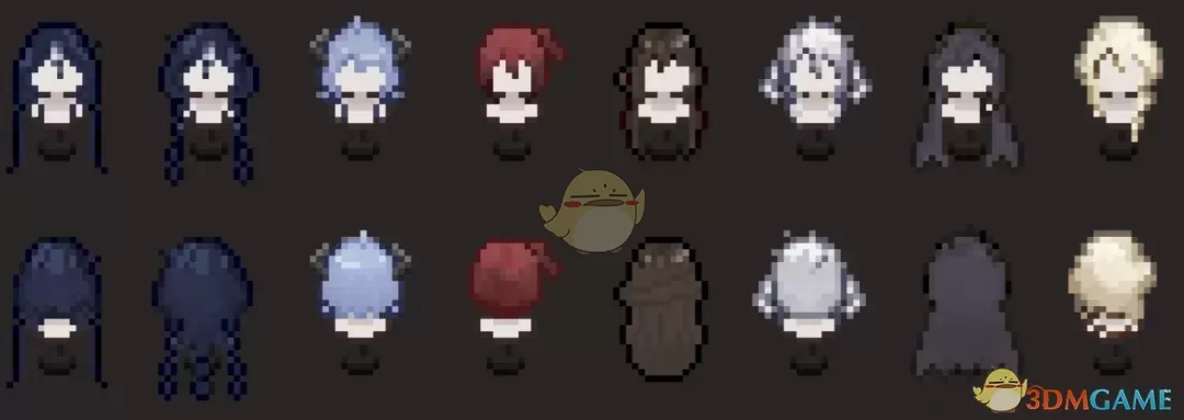 《星露谷物语》七宗罪系列情侣发型MOD