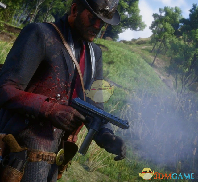 《荒野大镖客2》TEC-9冲锋枪MOD