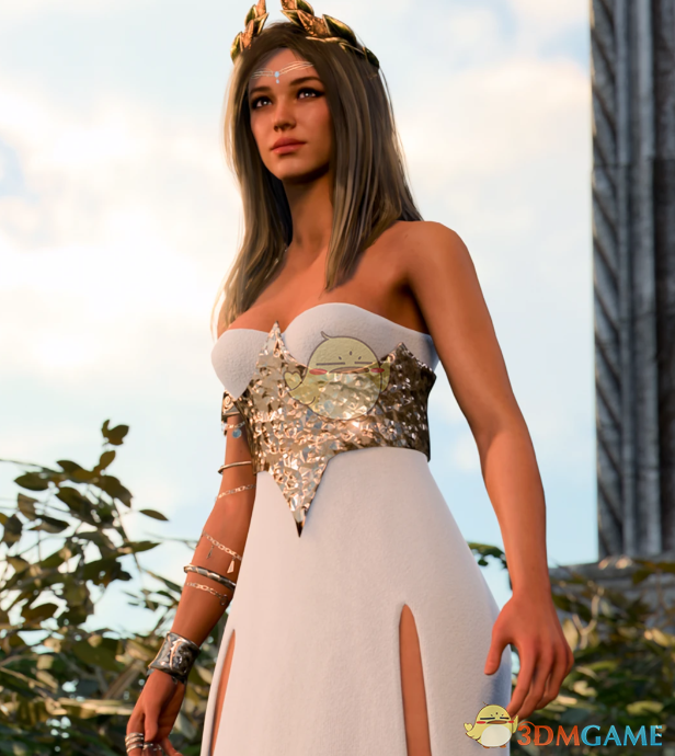 《博德之门3》罗马皇后连衣裙MOD